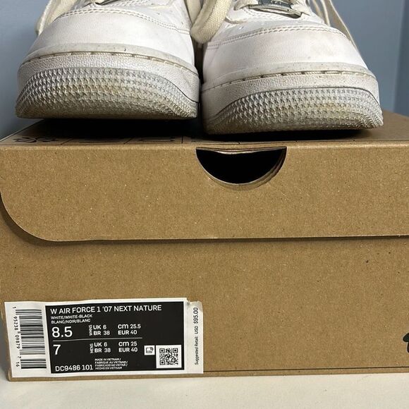 Nike Air Force 1 ‘07 Next Nature White 8.5 - Picture 10 of 10